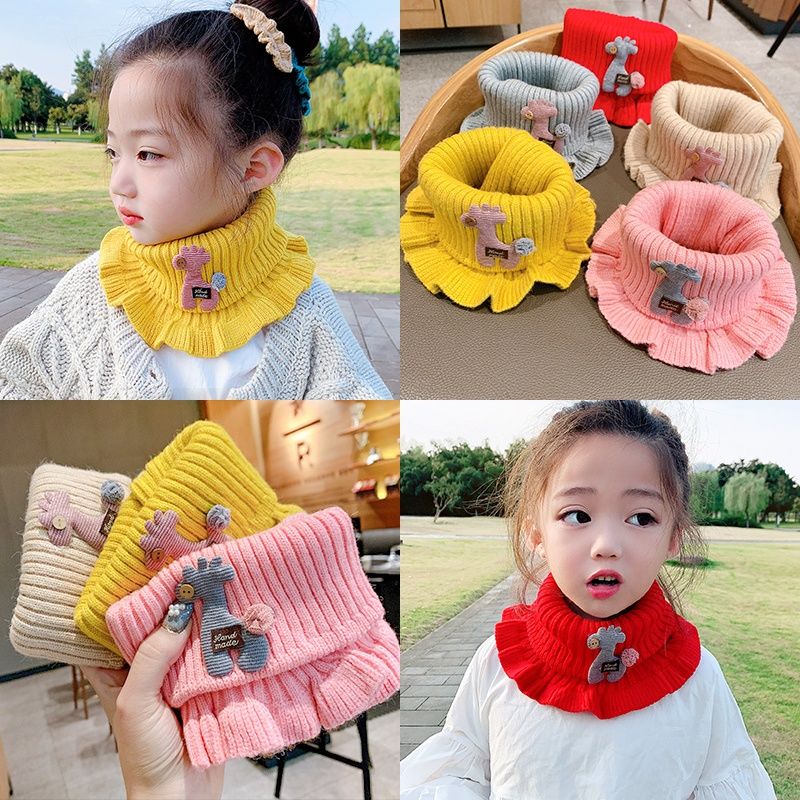 兒童保暖圍脖！冬季防風加厚保暖，出門不怕寶寶著涼喔。